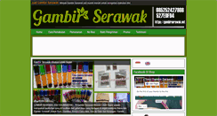 Desktop Screenshot of gambirserawak.net